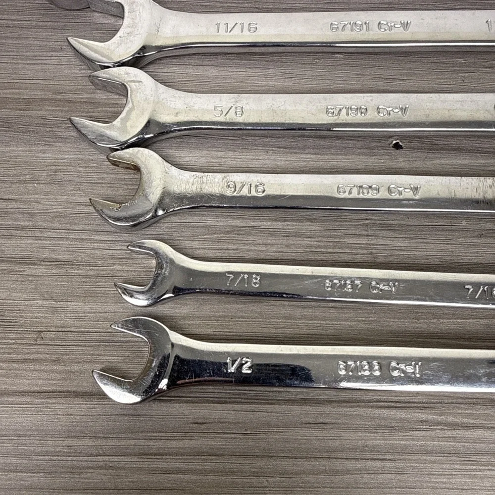 HUSKY TOOLS 7-piece 12-point SAE Combination wrench set 1/2